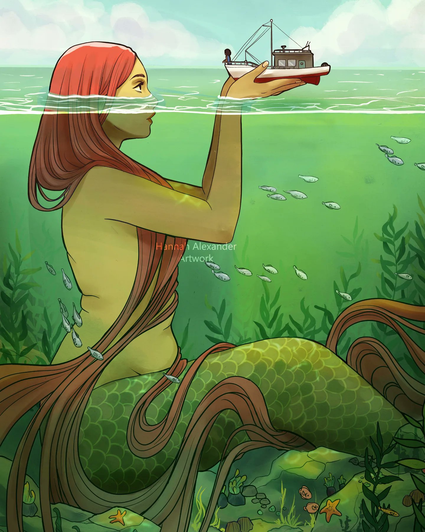 Giant mermaid 2024