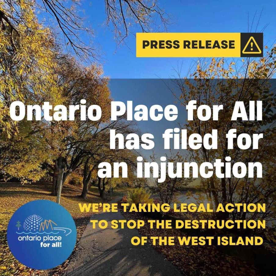 Ontario Place for All © tweet media