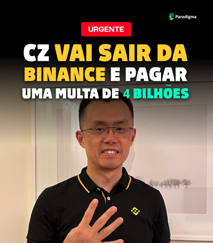 ParadigmaEdu's tweet photo. URGENTE: FIM DE UMA ERA

Chanpeng Zhao vai sair da @binance e pagar uma multa de U$ 4.3 BILHÕES para se acertar com o Departamento de Justiça americano.

A Binance continuará operando, livre desse fardo.

O céu está claro, sem nuvens. E o foguete, pronto pra decolar.

#Bitcoin