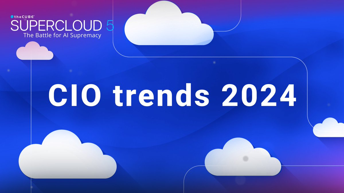 theCUBE's tweet photo. High-fives all around, as we're just 5 days away from the “Supercloud 5: The Battle for AI Supremacy” event! 🎉

https://t.co/90KpViaw3L

#Supercloud5 #GenAI #CloudWars #AutomationTech #CloudAnalytics #MulticloudComputing https://t.co/m0hn1B0kW1