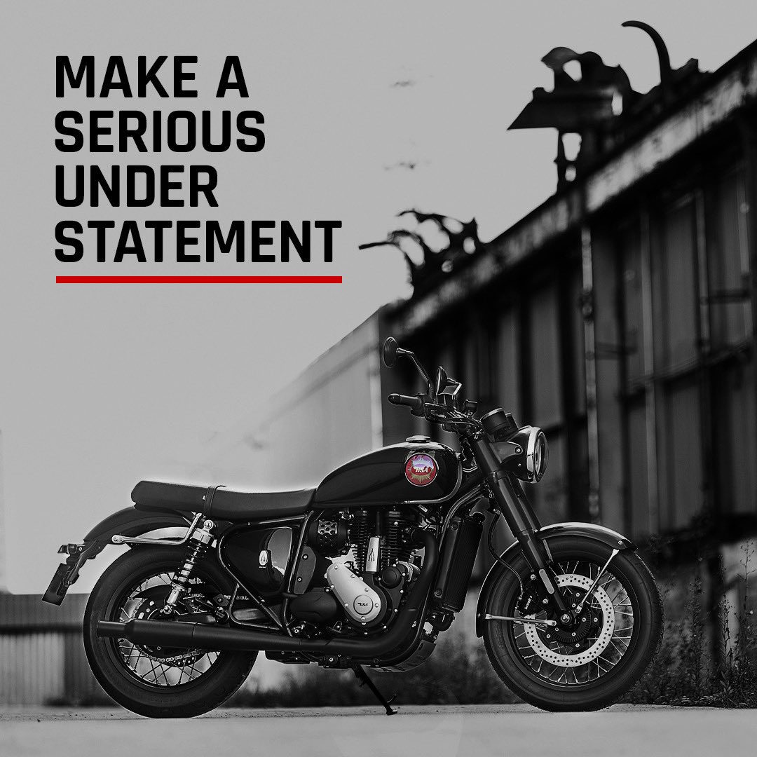 So cool … the new BSA 650 shadow black