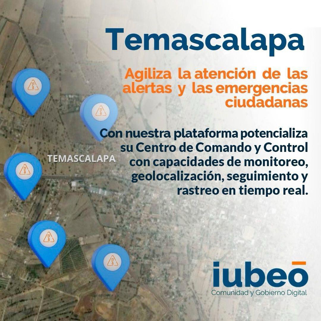 iubeomx's tweet photo. #BuenMartes ¡Próximamente en #Temascalapa! 

A través del botón de Alerta de Género y Alertas de auxilio brindado por #Iubeō se busca crear escenarios más seguros para las mujeres y los demás ciudadanos. https://t.co/qJxytp1Qt7