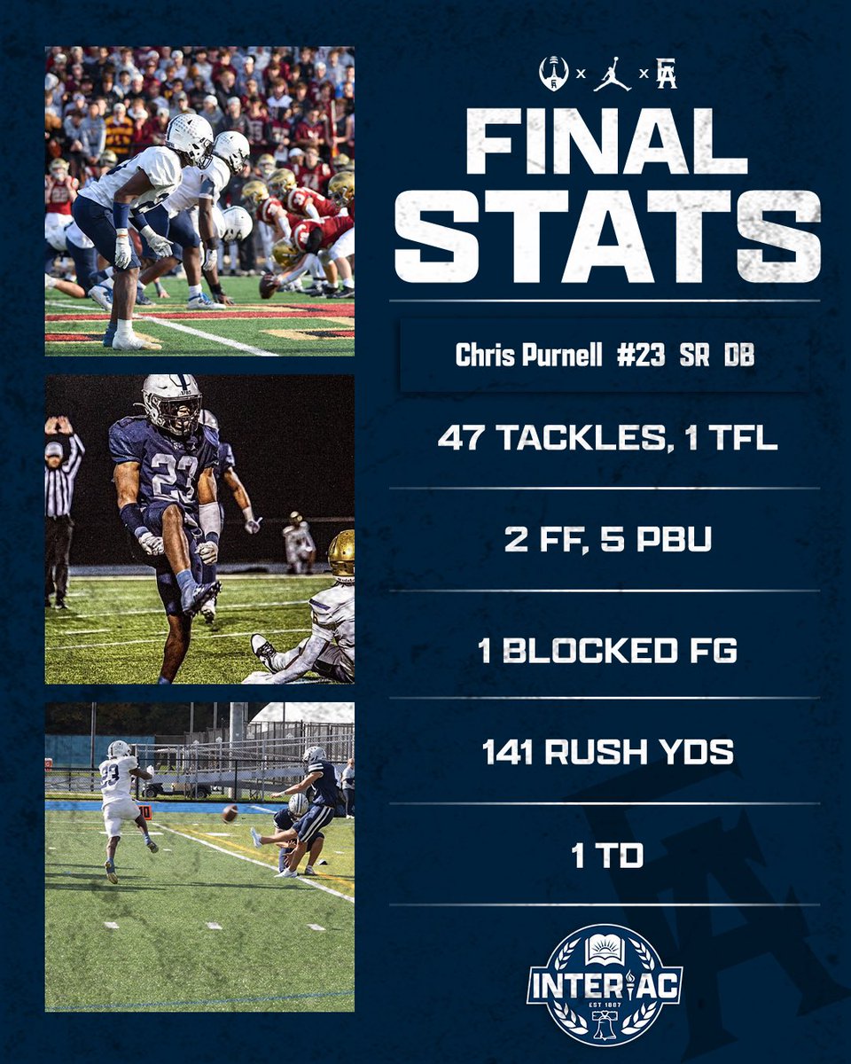 Chris Purnell
2nd Team All Inter-Ac 
#wEAre | #LiveTheStripes