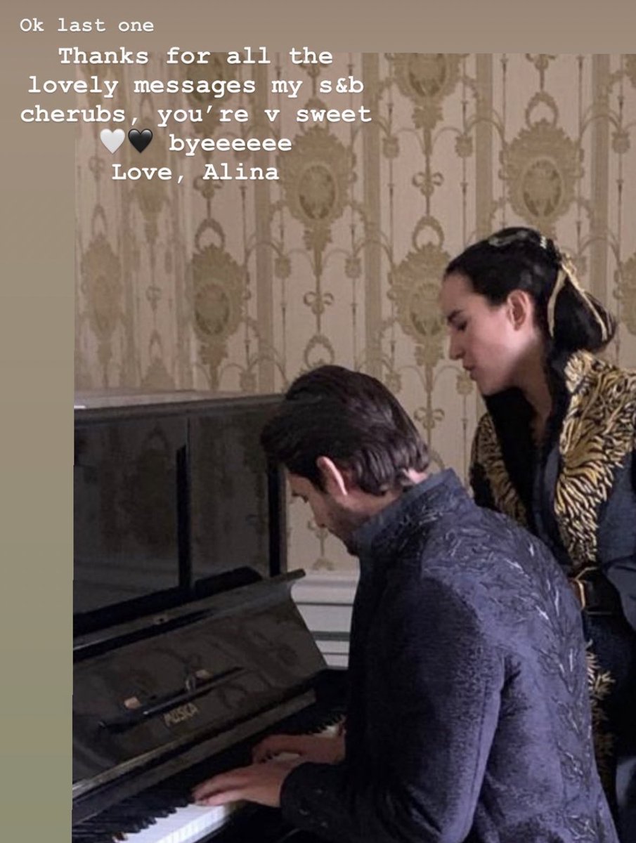 she shared a darklina bts photo for her last post about shadow and bone 🥹 jessie we love you endlessly