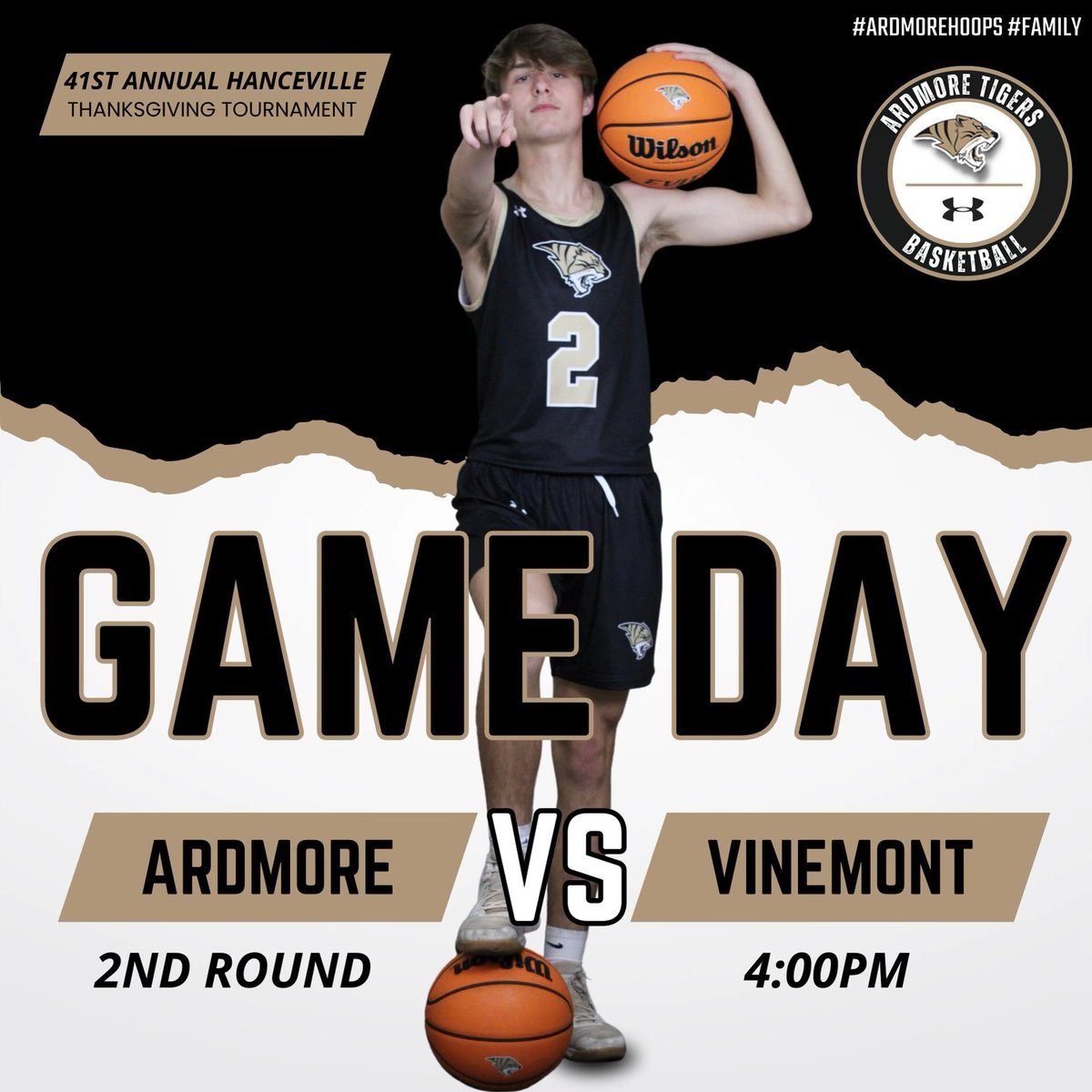 Ardmore Tiger Hoops (@hoopsardmore) on Twitter photo Day two of the Hanceville Thanksgiving Tournament. Tip off is at 4:00. #ArdmoreHoops #Family π
ππ
π <a href="/GameDayGraphic2/">βΌββββΉββ¨ βΌβ‘ββββββ’</a> Day two of the Hanceville Thanksgiving Tournament. Tip off is at 4:00. #ArdmoreHoops #Family π
ππ
π <a href="/GameDayGraphic2/">βΌββββΉββ¨ βΌβ‘ββββββ’</a>