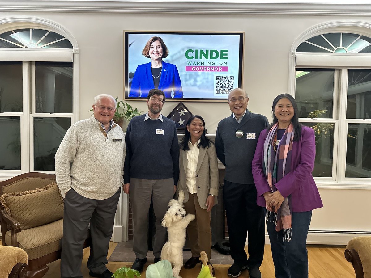 CindeWarmington's tweet photo. Thank you @luzbay, @GerriCannon, @cwgrassie, @CoraQuisumbing, Rep. Peter Bixby, &amp; Walter King for hosting! https://t.co/7FBCamMnZN