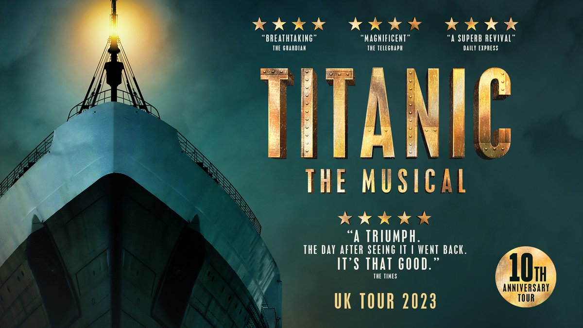 WE TEASED THIS LIKE TWO WEEKS AGO BUT IT WAS TOO EARLY

Fresh off of its run in cinemas, Titanic: The Musical will stream on BroadwayHD beginning December 15th and you do NOT want to miss it!!!

North America only beginning December 15th, 2023
Worldwide beginning August 1, 2024