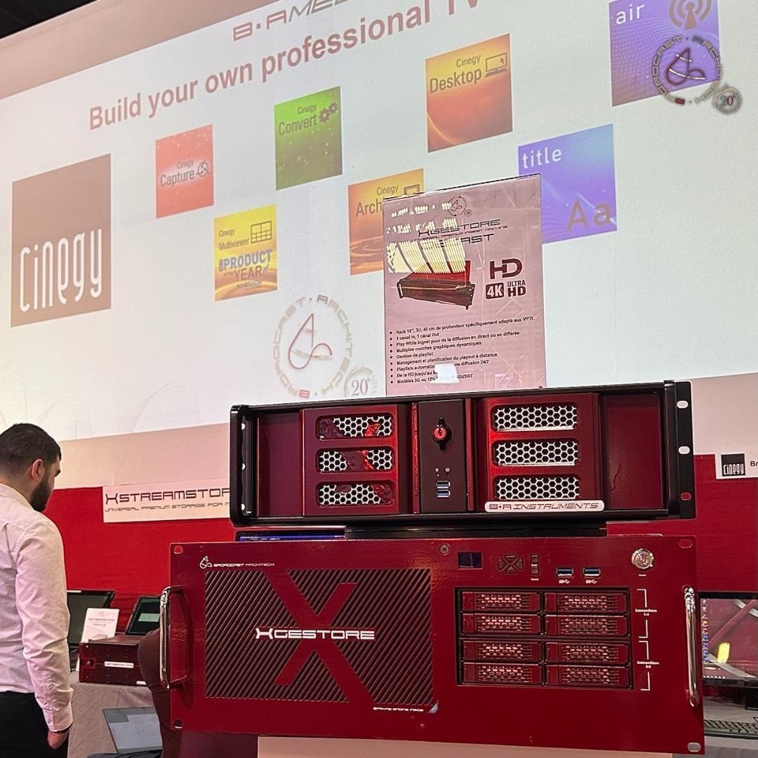 B_Architech's tweet photo. ✨@satisexpo 2023 B.A. - 20 ans ✨

First recap’

🌟 Un grand merci à tous ! Encore une édition du SATIS réussie grâce à vous !!✨

À l’année prochaine ...

Make the Force Be with Us 🪐

#Audiovisuel #SATIS #XSTREAMSTORE #postproduction #sharestorage #cinema #storageDNA #Cinegy https://t.co/UydvzRjd5h