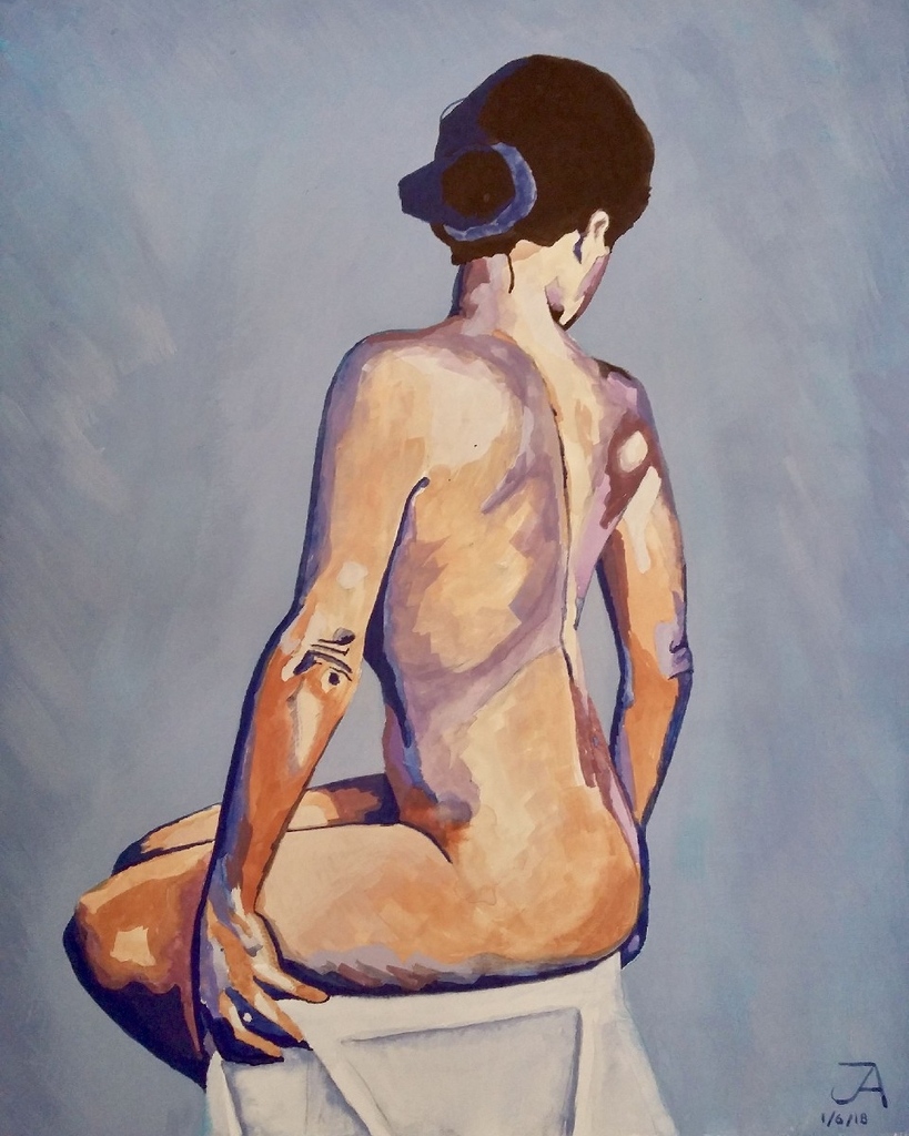 BRUSHWRK1's tweet photo. Original art for sale on the BRUSHWRK app by user @alderton.j88 💥⁠
⁠
"Woman Model Life Pose from Behind (2018) Gouache on Watercolour Paper (A2 Size)" - £80 #originalart https://t.co/CcILEg0qYh