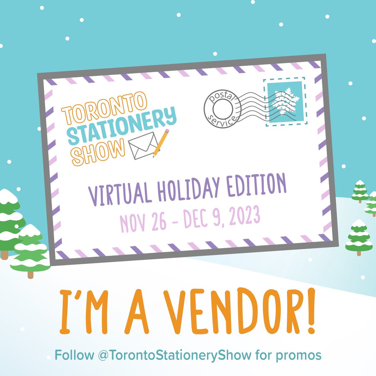 nibsandscripts's tweet image. It’s a chilly one today, but no snowflakes, yet! I’m not ready—but if you are, look forward to the @TOstationery Virtual Holiday Market: Nov 26 - Dec 9.

Join me + other paper enthusiasts this holiday season 💌 Special discount code to be revealed!

#torontostationeryshow