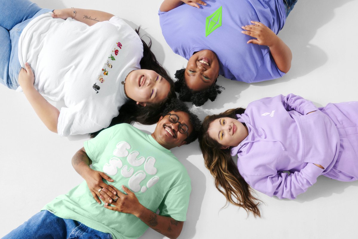 TheSims's tweet photo. The Sims Shop is officially here! 😍 From hoodies to socks we've got you covered from Plumbob to toe 💚

Head to the shop now &amp; snag the latest gear today ✨ #ShopTheSims https://t.co/r4NytAJgmp