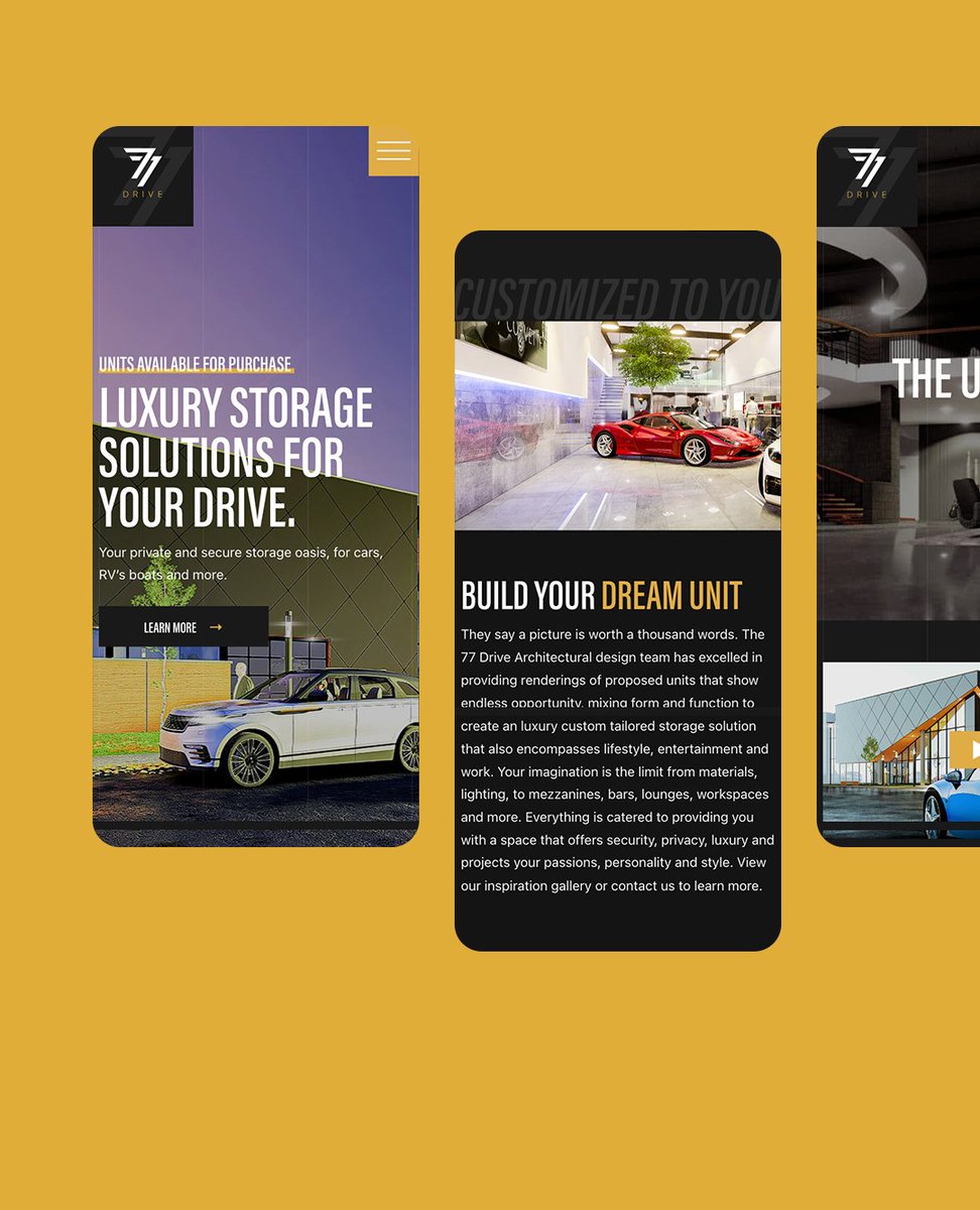 PUREind_'s tweet photo. A website for the ultimate in luxury lifestyle storage solutions. They craved cars, luxury, and style; we delivered. ⁠💥⁠
⁠
Want a sleek, luxury #website? Let's make it happen. Get in touch! 🚗💻✨ https://t.co/IzuZSGNzEG
