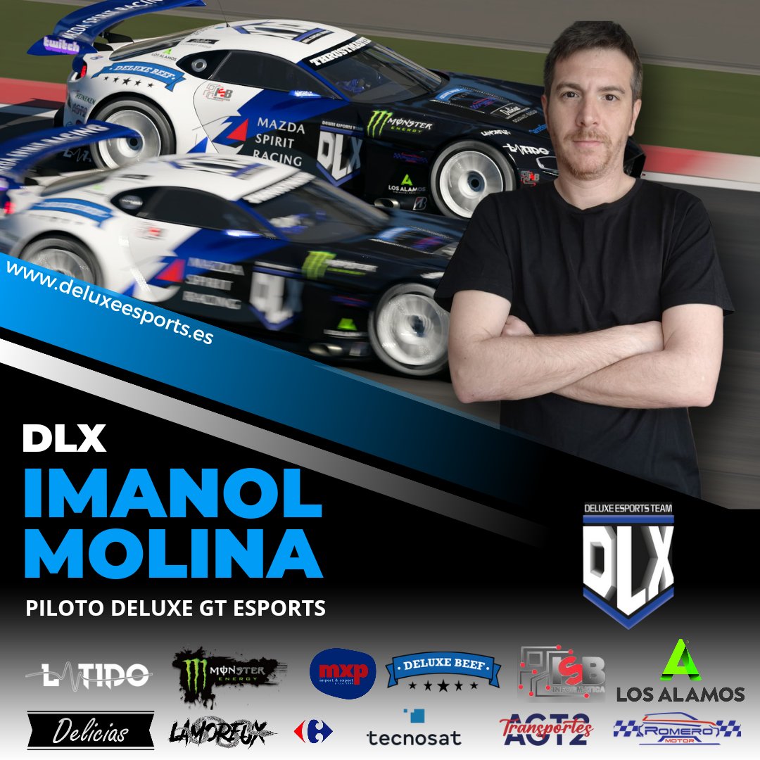 deluxef1esports's tweet photo. Llega del formato @easportsf1 para sumarse al @thegranturismo competitivo.
@dlx_ima_molina se incorpora al equipo, esperemos que pronto estes en pista.
#nosocialhate #GoDLX💙 https://t.co/3sSaaPlvM5