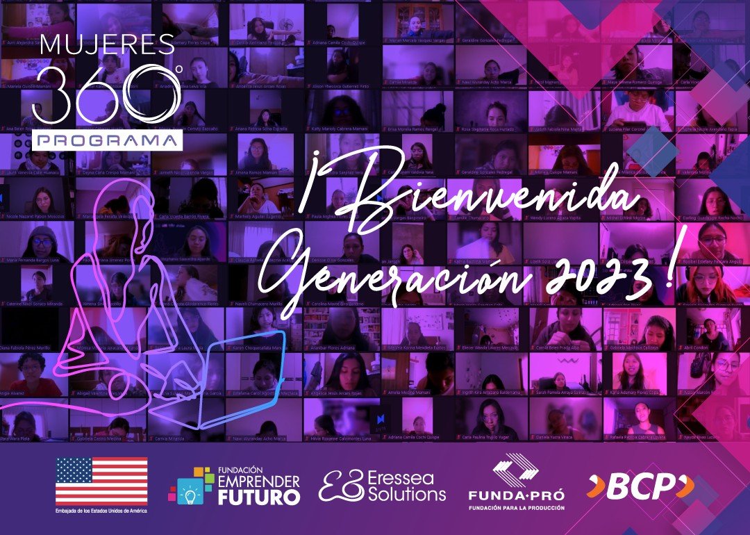 Más de 450 jóvenes de diferentes regiones de Bolivia fueron seleccionadas para ser parte de la nueva generación del Programa #Mujeres360. Este es el inicio de una gran aventura de crecimiento. ¡Bienvenidas al Programa Mujeres 360! 🚀
#AmoLaTecnología #ConstruyendoTuFuturo