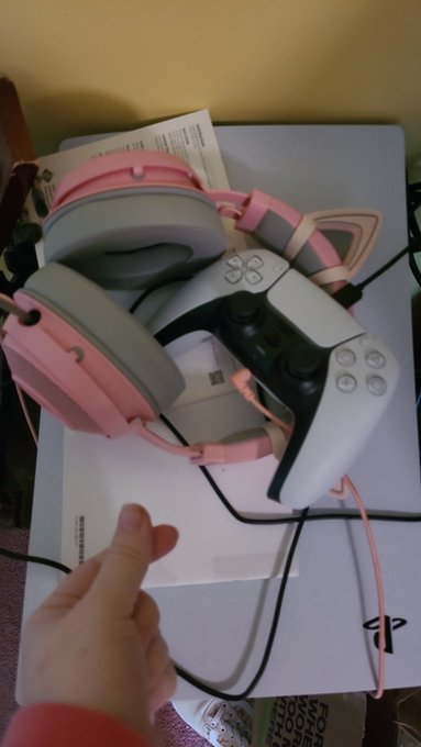 My lovely little good boy funded PS5  Still so happy that this helps me to do all the fun stuff I love