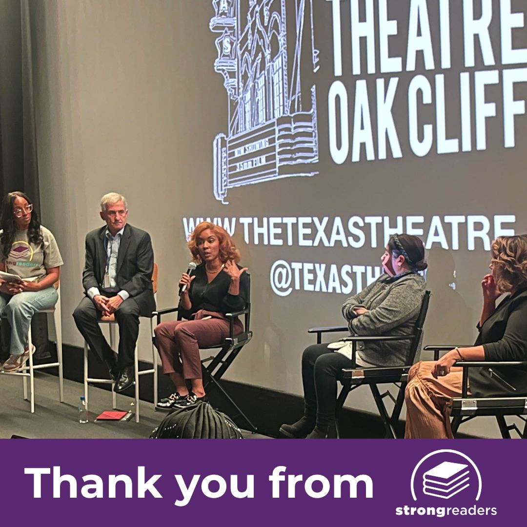 Strong_Readers's tweet photo. Thank you to everyone who helped make our "The Right to Read" screening a success! Visit https://t.co/vsHfrKeKFA to learn more about keeping this momentum going. Let's continue spreading awareness of the importance of early childhood literacy. @commit2dallas #strongreaderstx https://t.co/RjVT7ZTYR2