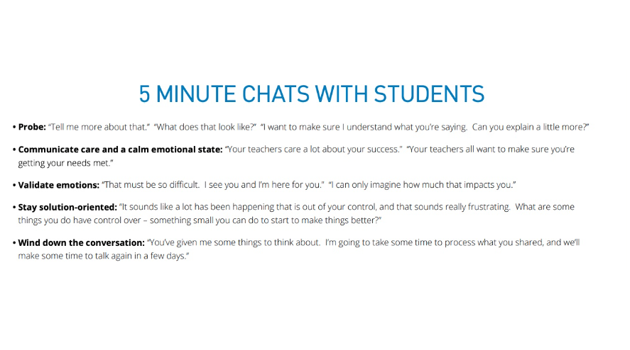 Personal connection and relationships are a gateway to engagement in learning. Download this tool for ideas about how to foster open conversation: bit.ly/2SfNL44