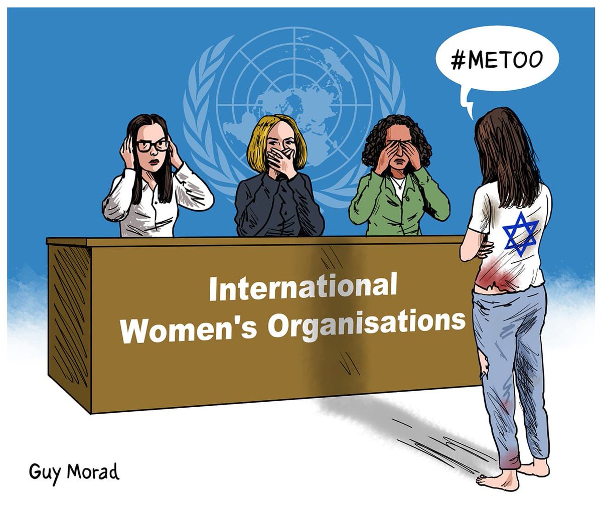 Israel Democracy HQ (@ildemocracyhq) on Twitter photo On Oct 7, #HamasTerrorists committed heinous acts of rape and abuse against innocent women and girls. They used rape as an act of war. The facts are widely documented. But the world remains silent.
Why?
<a href="/MeTooUNlessJew/">#MeToo UNless UR a Jew</a>
<a href="/UN/">United Nations</a> On Oct 7, #HamasTerrorists committed heinous acts of rape and abuse against innocent women and girls. They used rape as an act of war. The facts are widely documented. But the world remains silent.
Why?
<a href="/MeTooUNlessJew/">#MeToo UNless UR a Jew</a>
<a href="/UN/">United Nations</a>