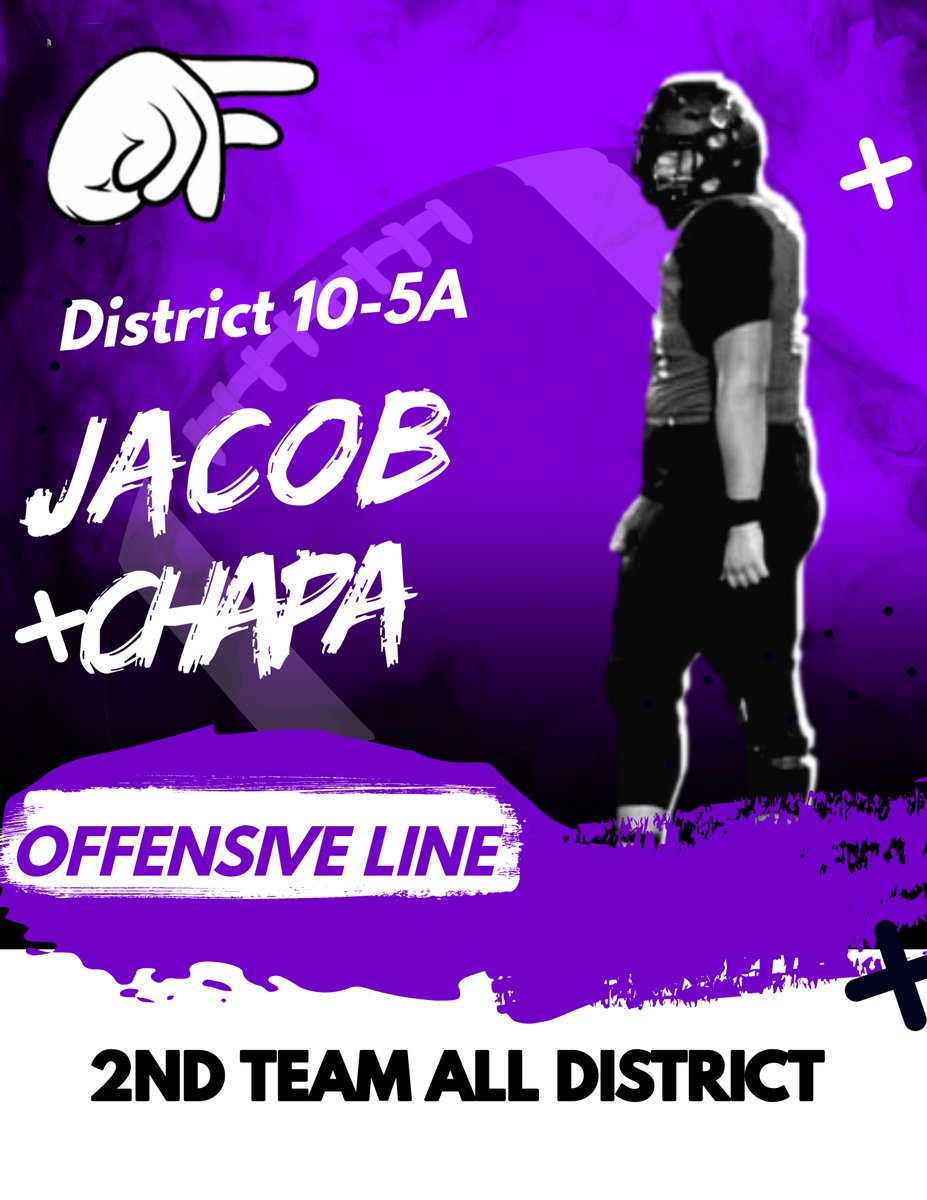 Congratulations to <a href="/fulshear_fball/">Fulshear Football</a>
District 10-5aD1 Champions
2nd Team All District
<a href="/JacobChapa17/">Jacob Chapa</a> 
#DaDirtyF