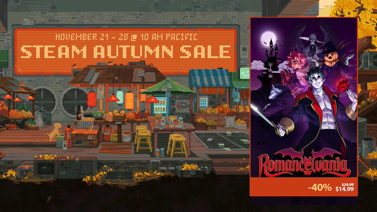 Romancelvania: BUY Now tweet media