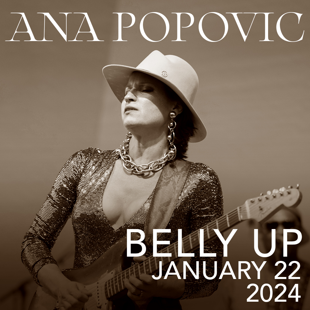 BellyUpMusic's tweet photo. Just Announced! The great blues singer &amp; guitarist Ana Popovic is here on January 22nd 🙌
ON SALE NOW!
🎟️ https://t.co/VzEfjO2d1z https://t.co/7hBvCnmw4d