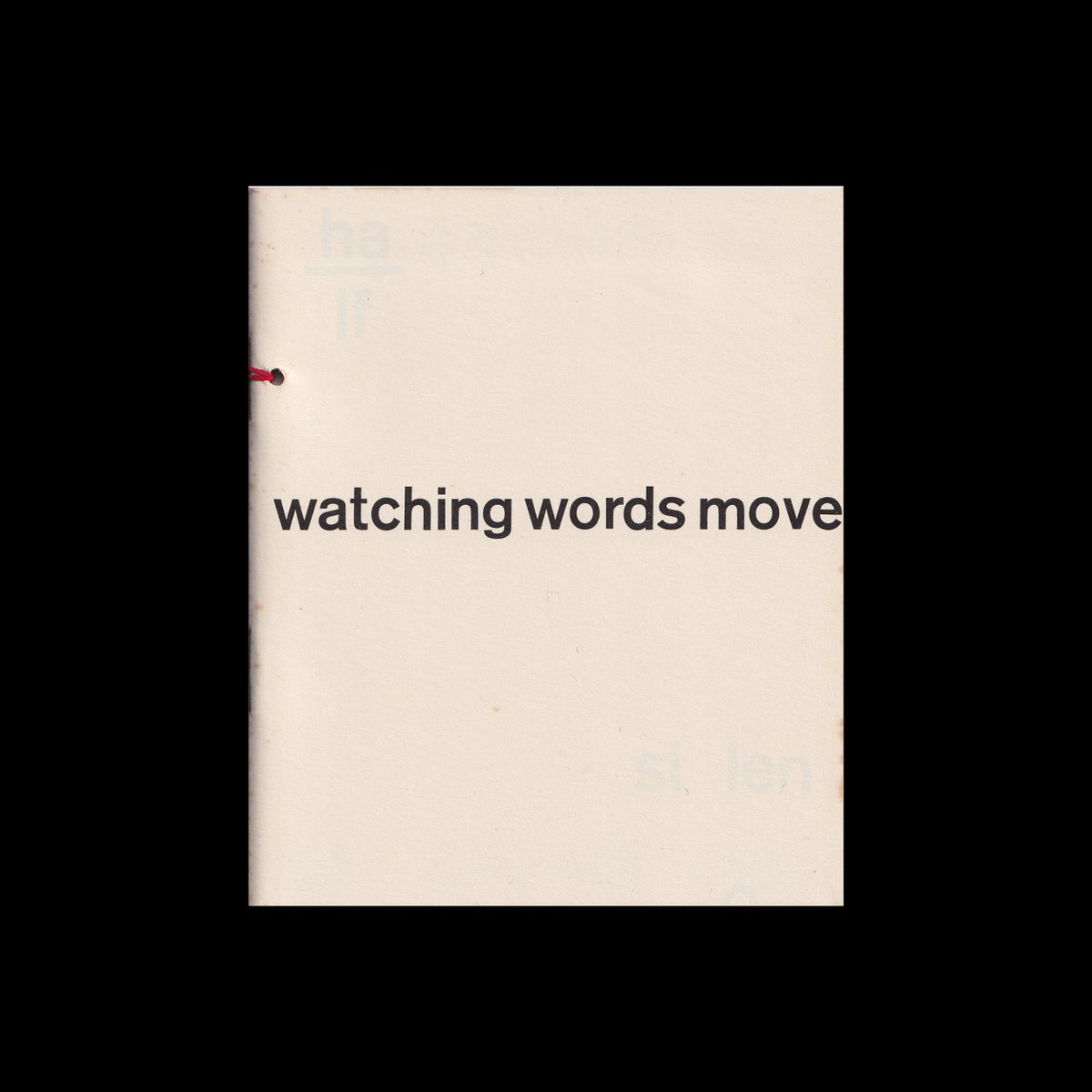 LogoArchive's tweet photo. From a reprint of 'Watching Words Move' by Robert Brownjohn, Ivan Chermayeff & Thomas Geismar, placed inside Typographica 6, 1962.
Discover more vintage design journals at:
https://t.co/5aJfsVGfel
#graphicdesign #chermayeff #typography https://t.co/bBUMMDuZS4