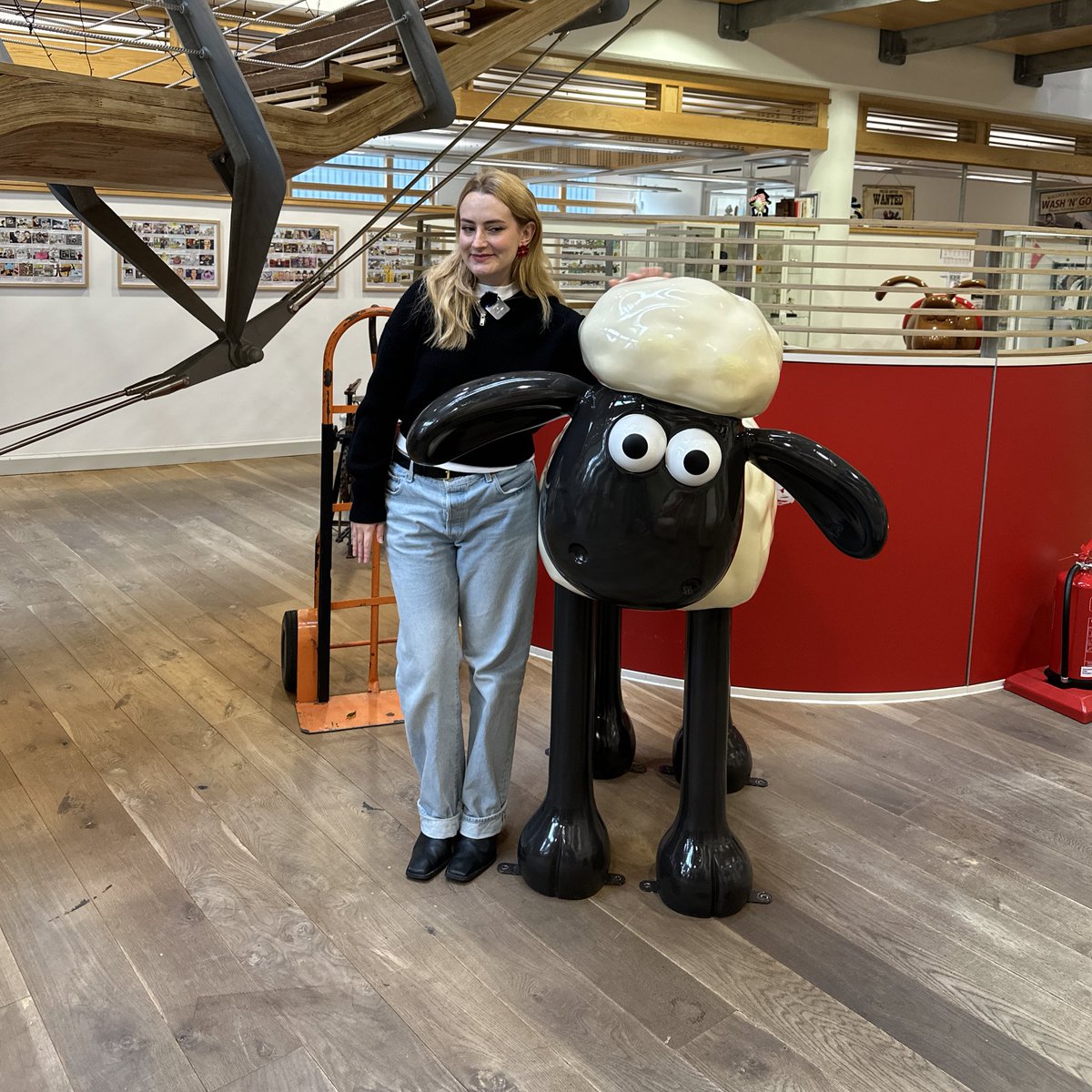 Me and my babes Shaun @aardman