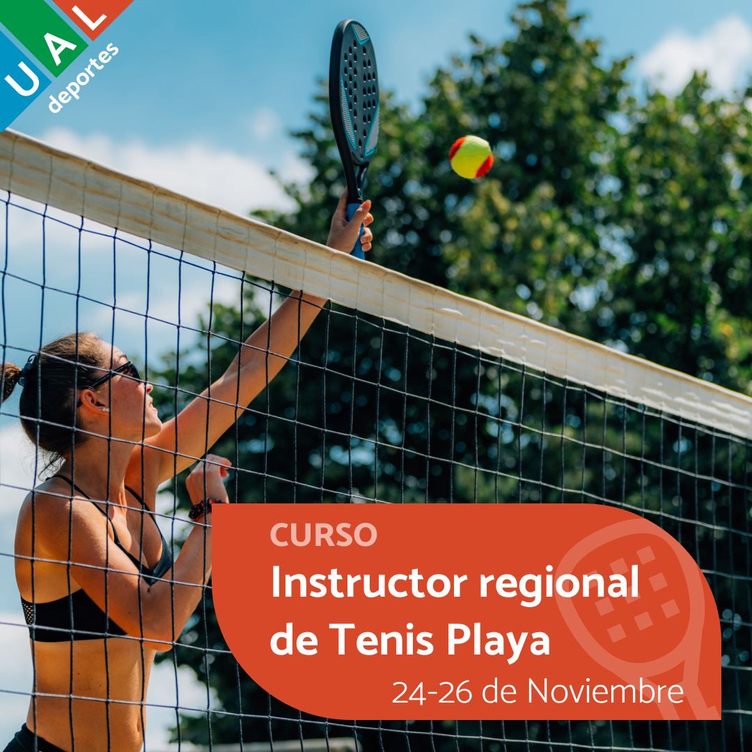 ¿Nos vamos de curso? (pero sin poner cara de empollones 🤓)
➡️ Instructor regional de 🎾 tenis 🏖 playa ⬅️
✍🏻 Tomad nota:
🗓24-26 noviembre
⏰ 16 horas
📍 Centro Deportivo <a href="/ualmeria/">Universidad de Almería</a> y Delta del Andarax
👨‍🏫 <a href="/GusStaniscia/">Gustavo Staniscia</a> - <a href="/fattenis/">#TenisAndalucía</a>  #UALFormacionDeportiva
¡Planazo con recompensa!