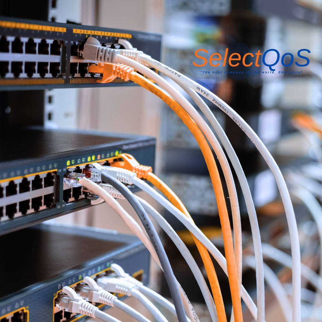 SelectQoS's tweet image. Unlocking the power of technology for businesses! 🌐💼  Let us handle your digital infrastructure so you can focus on what you do best. 💪✨ #ITservices #networksolutions #selectqos