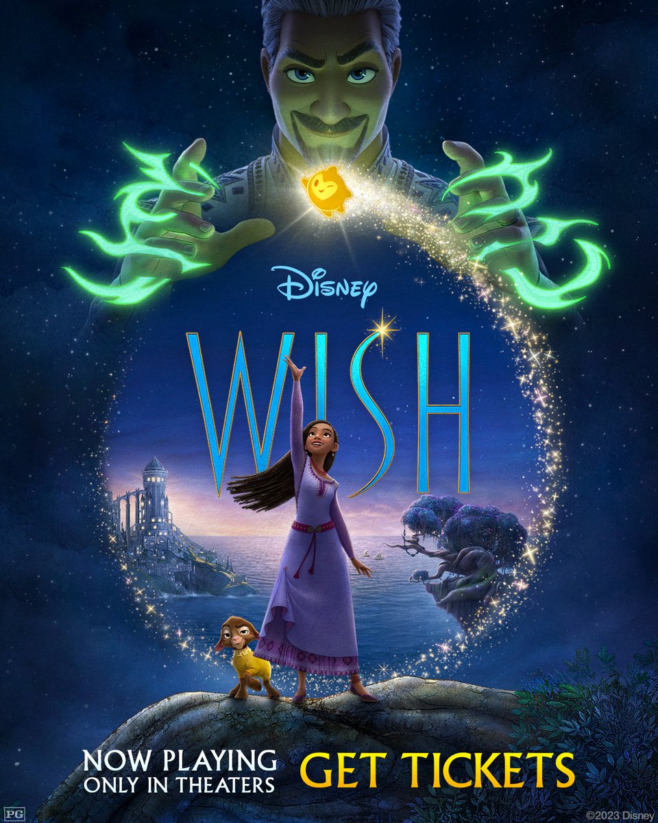 Imagine a place where wishes come true... 🌠 Disney's WISH is NOW PLAYING. Get your tickets here: bit.ly/40VQimw
