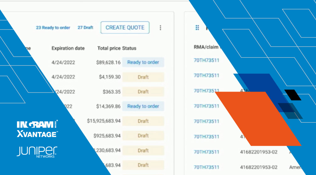 IngramMicroUSA's tweet image. Exciting update for Juniper Networks solution providers: Configure to Order is now available on Ingram Micro Xvantage™—learn how to make Juniper transactions more efficient in four easy steps.

ow.ly/k3wu50Q848S

#configuretoorder  #IngramMicro #Xvantage #Juniper
