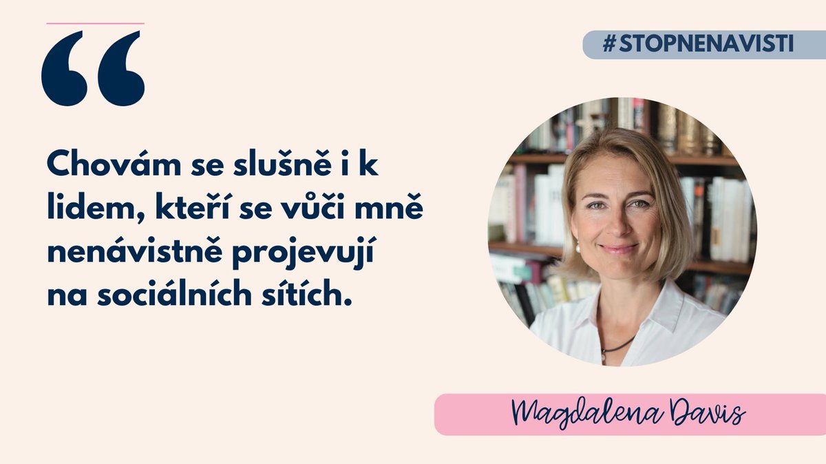 Forum50's tweet photo. Jaké má zkušenosti s obtěžováním a nenávistí ve veřejném prostoru spolupředsedkyně Strany zelených a zastupitelka Mníšku pod Brdy Magdalena Davis? Dozvíte se v dnešním rozhovoru.
📄👇
https://t.co/4Rqo2dCz84
#StopNenavisti
@EHPaNF
#fondyehp #norskefondy #programlidskaprava https://t.co/qNoIiE9tLQ