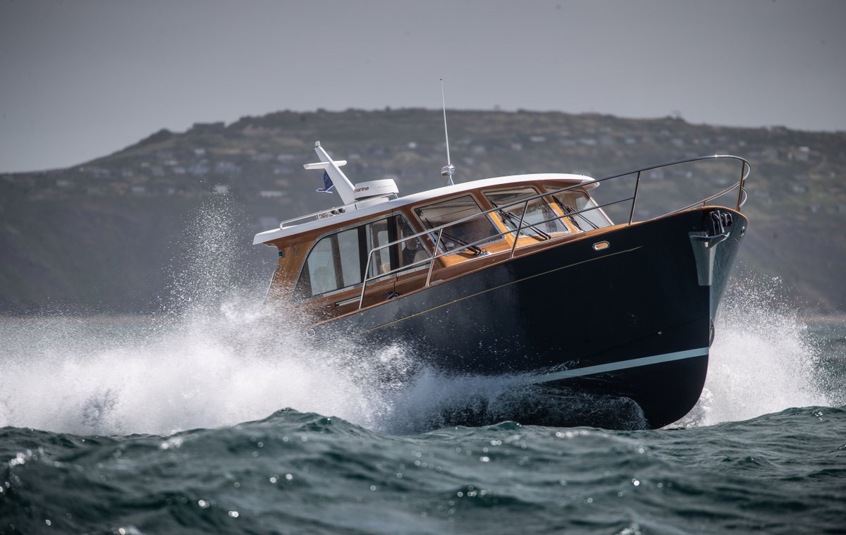 Cockwells's tweet photo. Choppy seas? No problem!
Even in rough weather, our Duchy Motor Launches really hold their own with their excellent seakeeping ability.
#Cockwells #DuchyMotorLaunches #Duchy35 #Duchy27 #Luxury #Adventure #SeakeepingWithStyle https://t.co/5uLgpsBTCq