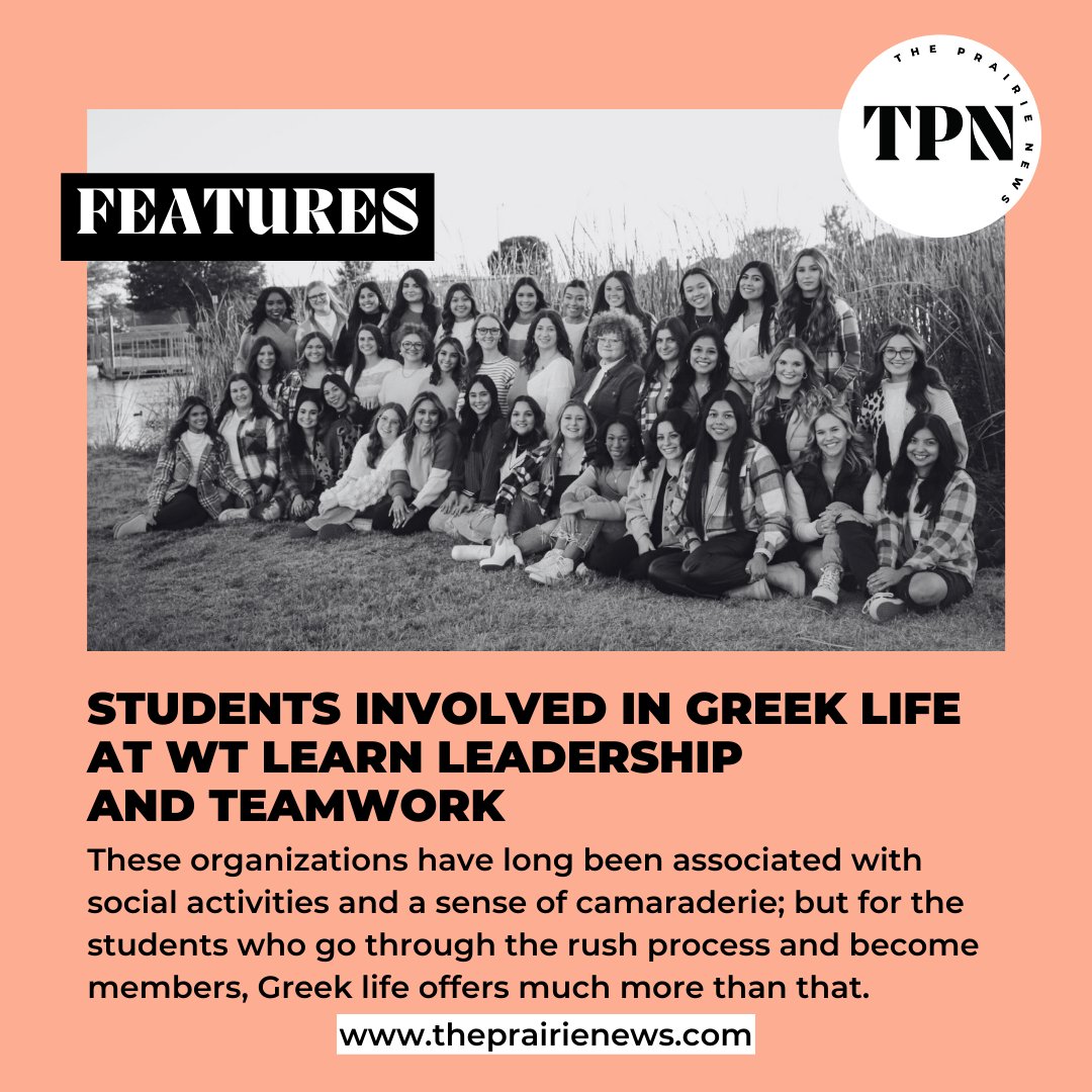The_Prairie's tweet photo. West Texas A&amp;M University is home to many Greek organizations. 

Click the link to read more: https://t.co/l5gq2IskPA https://t.co/CjTKXuxi8K