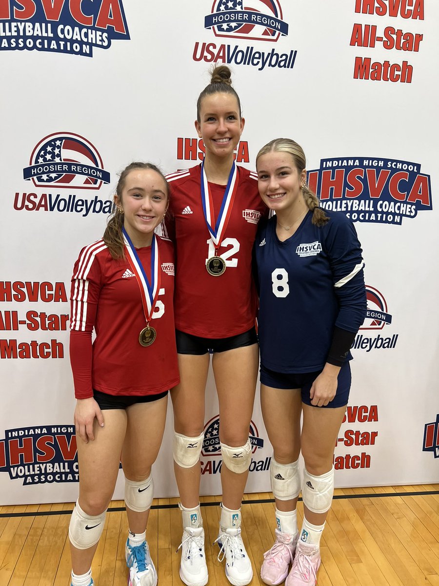 Thank you <a href="/ihsvca/">IHSVCA</a>! I had so much fun at the Indiana All-Star game Sunday and playing with past, current, and future teammates! <a href="/CCVBCrecruit/">Circle City Volleyball Recruiting</a> <a href="/bhsnvball/">BHSN Cougar Volleyball</a>