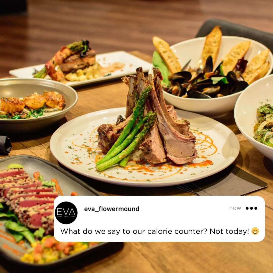 EvaFlowerMound's tweet photo. Have a joyful 🍽️ dinner with family and friends by trying our 🍕 pizzas, 🌮 tacos, 🍸 cocktails, and more!
🕙 Open from 12 PM - 10 PM on November 21, 22, and 24!
🙅🏻♂️ CLOSED this Thanksgiving 🙏🏻
#evaflowermound #dfw #familynight #texasthingstodo #cyberbar #gamergrub https://t.co/KsT8MrWDku