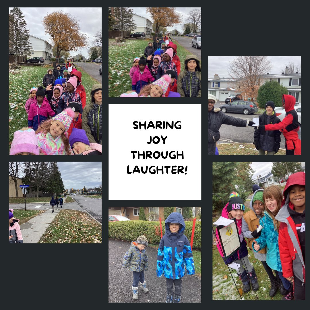 ElmridgeSap's tweet photo. How do you get a tissue to dance? You put a little boogey in it!
Our school age group had a great time creating joke books to give out on our community walk. We had an even better time seeing the smiles on our neighbours' faces as we handed them out around the community! https://t.co/B6Yw7ud6q4