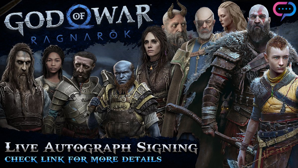 StreamilyLive's tweet photo. CALLING ALL GOD OF WAR FANS!!!!ย The cast of God of War will be signing LIVE on December 2nd!!!!ย You won't want to miss this!!ย The perfect gift for the God of War fan!!!
ย https://t.co/Ngc5USZnbG
#GOW #GOWR #GodofWar #GodofWarRagnarok #Kratos #Arteus #Freya #Odin #Brok #Mimir https://t.co/PuOnMueQwo