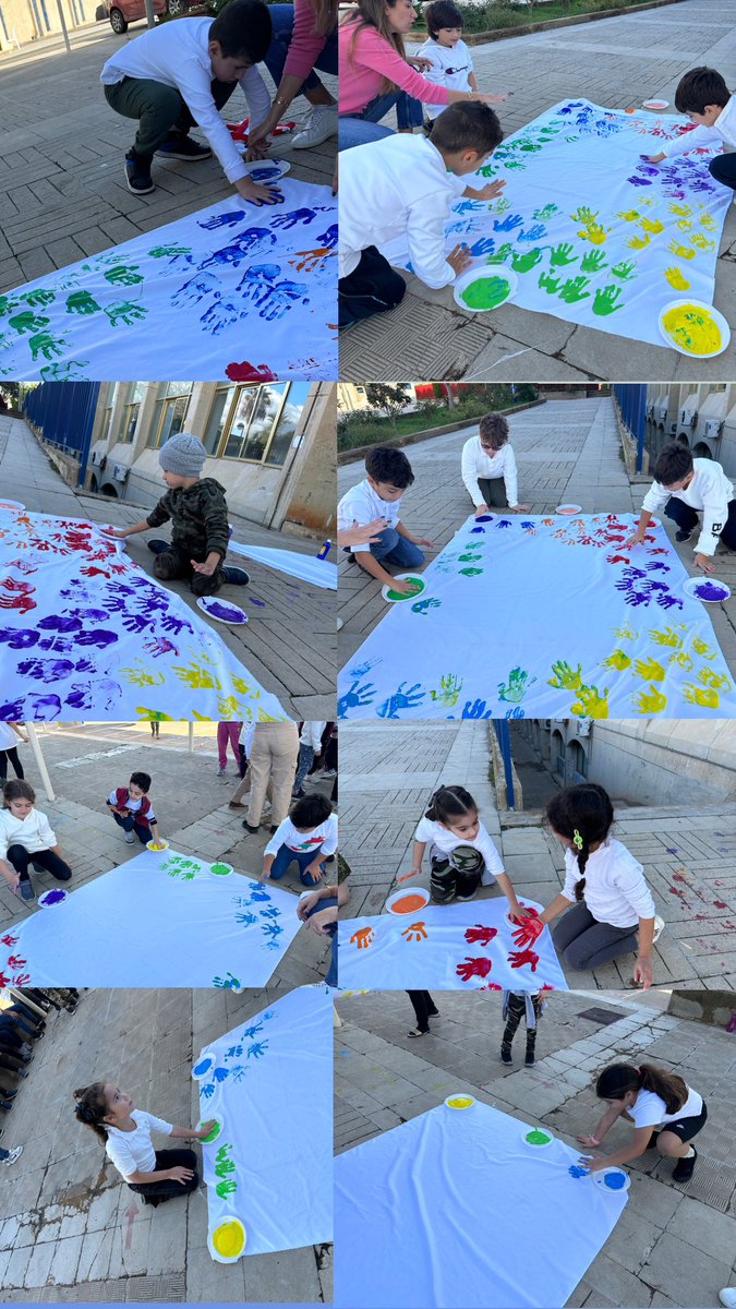 #IndependenceDay Enjoying hand-painting #Gr2B <a href="/Hhhsinfo/">Houssam Hariri HS</a> <a href="/TawilNoor/">Noor Taweel</a> <a href="/sashgh/">Sasha Ghosn</a>
