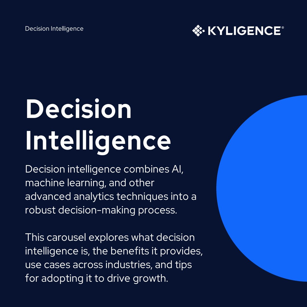 kyligence's tweet photo. With Decision Intelligence, blend AI, machine learning, and decision science for a holistic approach to data! Transform decision making from art to science. #AI #MachineLearning 

https://t.co/DbuLlhxgr8 https://t.co/4EaOhaNqTh