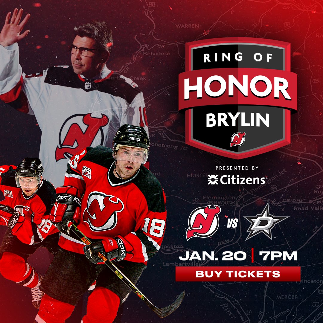 Come join us in our salute to Sarge on January 20th.

📰: bit.ly/46uiCNM
🎟️: bit.ly/3MPkLwr

#NJDevils | <a href="/CitizensBank/">Citizens</a>