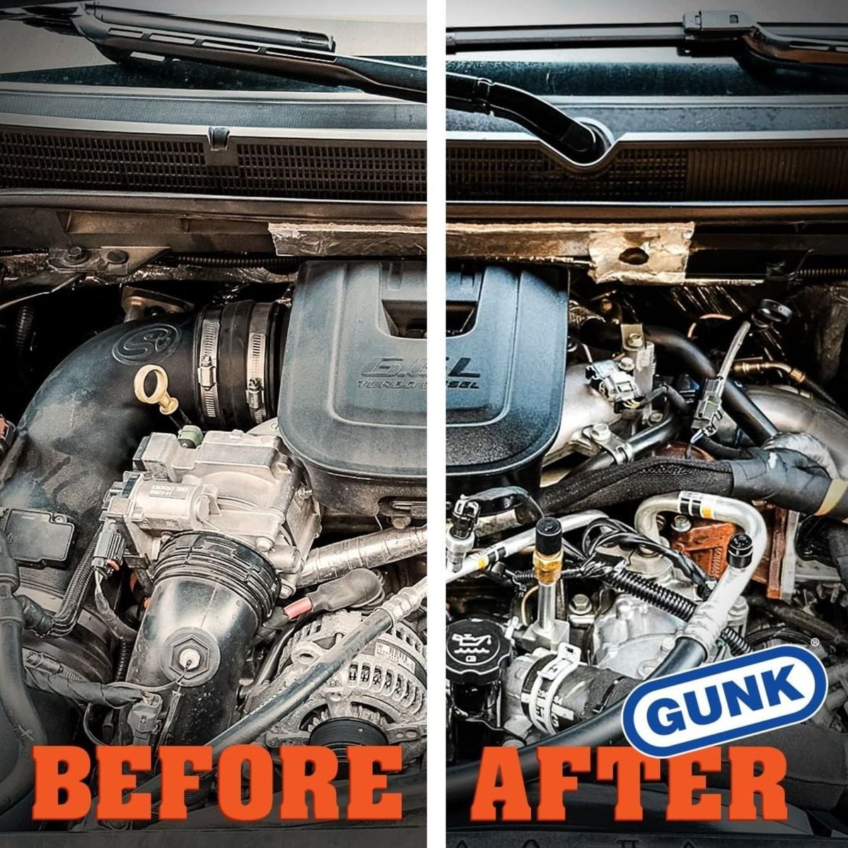 Clean. Your. Engines! 
#GunkTough