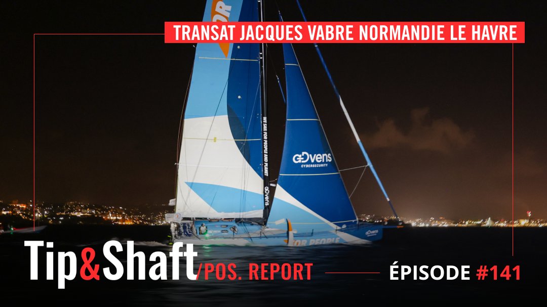 🎧 Ce 141e épisode de Pos. report refait le match de la @TransatJV, cette fois en @ImocaGS, en compagnie de Morgan Lagravière, vainqueur, de @yoannrichomme, 2e et de @JulienVillion 6e. Écoutez-les ➣ bit.ly/49MXGog Présenté par @cmarkea 📸 @JeanMarieLiot / Alea