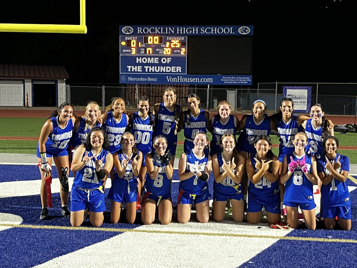 Rocklin High Flag Football tweet media