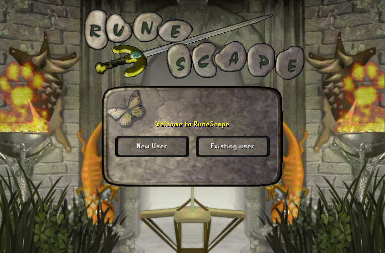 RsHistoryJuly's tweet photo. Today 17 years ago, the Hunter skill was released!

Do you remember this Hunter-themed login window? https://t.co/JNRoTg4CI5