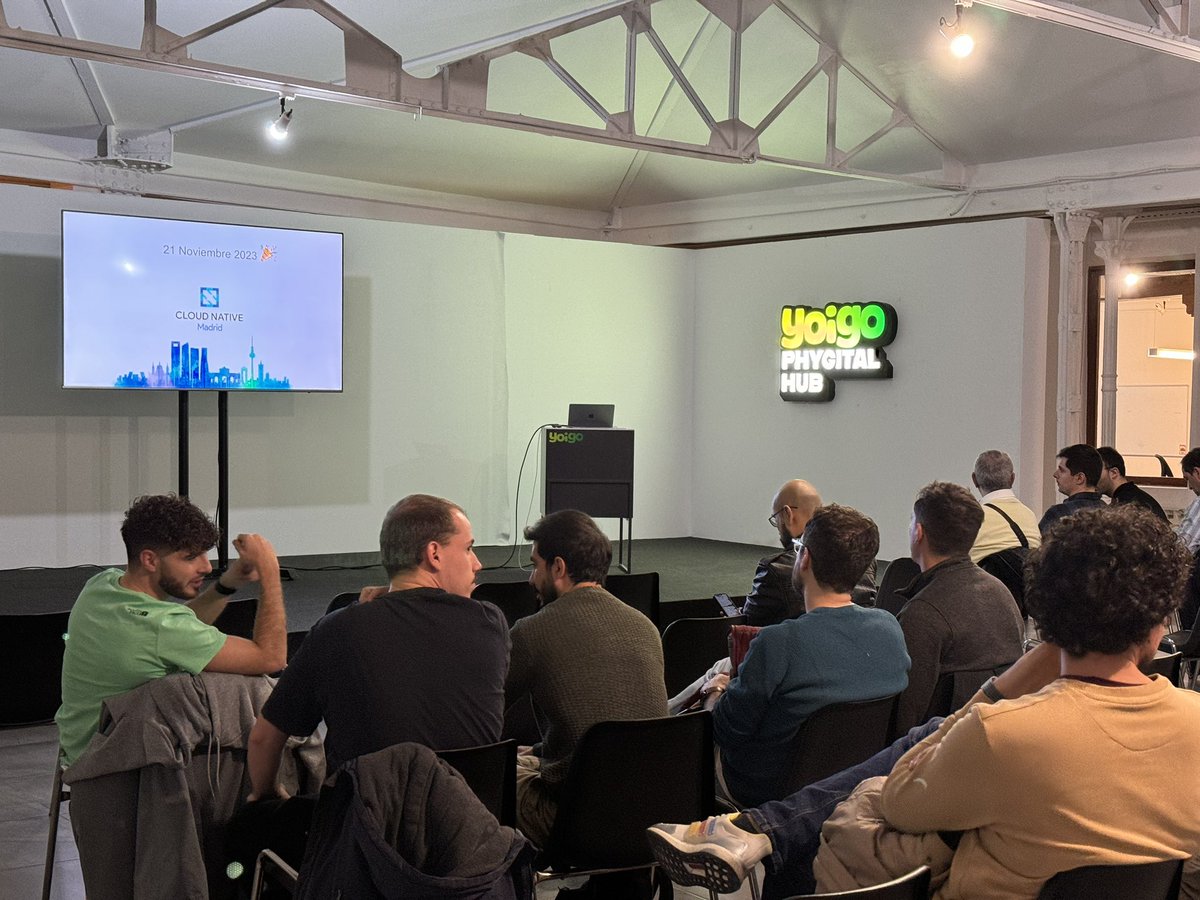 Cloud Native Madrid tweet media