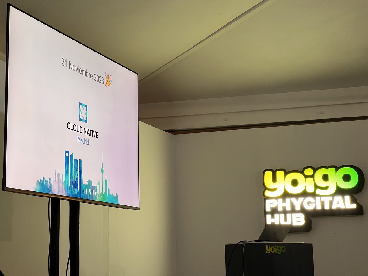 Cloud Native Madrid tweet media
