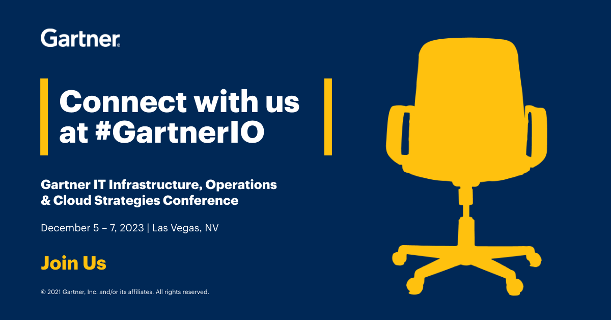 We're headed to #GartnerIO! 👏

Be sure to come visit us at the #NetScaler booth (#513) December 5 - 7. We're looking forward to seeing our customers and partners — as well as meeting new faces! 

Learn more about the event here: spr.ly/6011u4Rd5