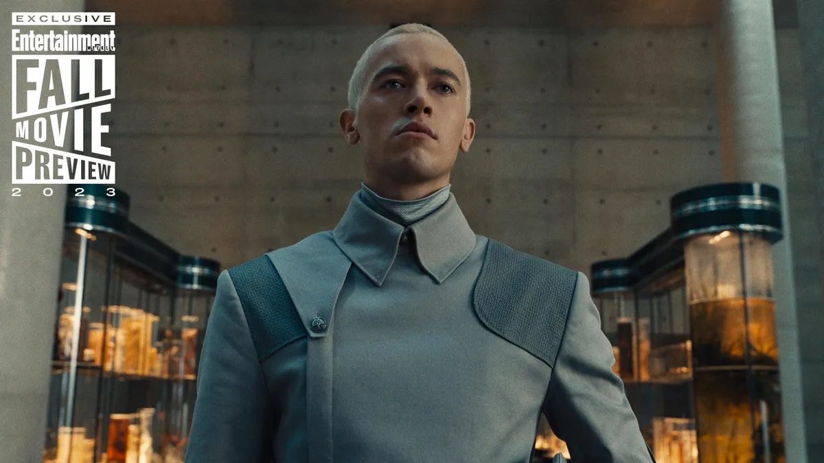 fairfaefemme's tweet photo. keep seeing tiktoks about how hot snow is in the hunger games prequel movie and i’m like girl that is a member of hitler youth https://t.co/ybYP9UXX1S