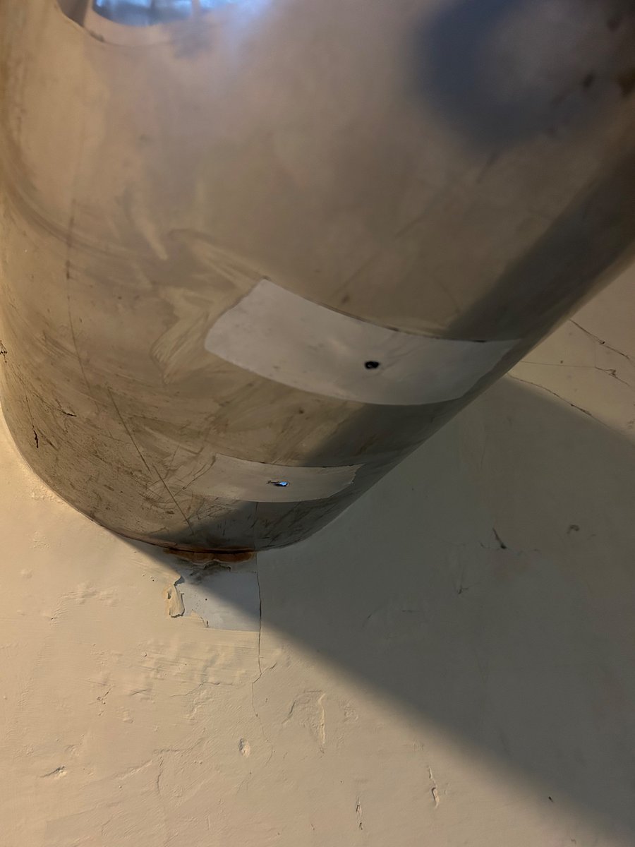 maddyers's tweet photo. So, I turned off and isolated this boiler 2years ago, was called back to service this year, and I find it’s been ‘repaired’ and back running. 
So, yeah there’s that off again then! https://t.co/061da2ejMy